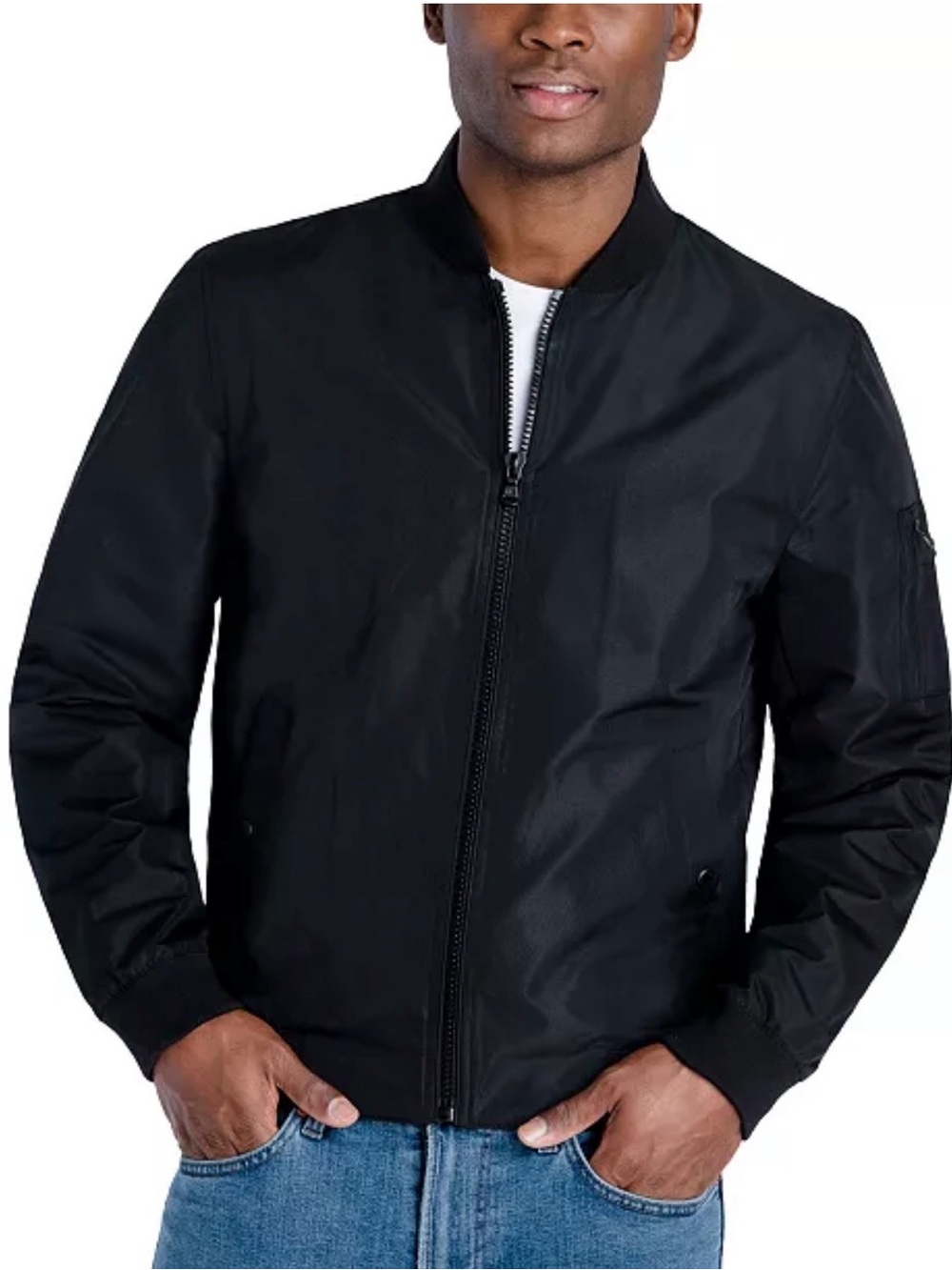 Michael Kors Black Men's Bomber Jacket